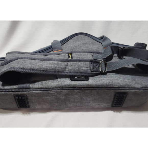 alto saxophone case gig bag 2-1 carrying bag with flute pocket - Picture 4 of 12